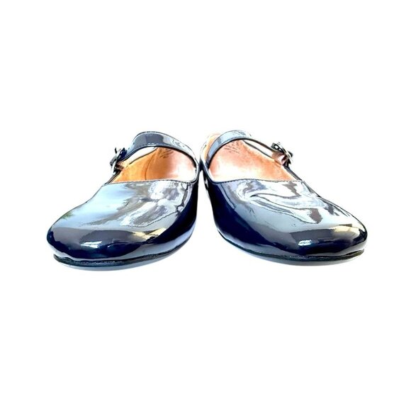 Naturalizer Kelly Mary Jane Navy Patent Leather Women Shoes Size 5.5 NWOB - Picture 2 of 10